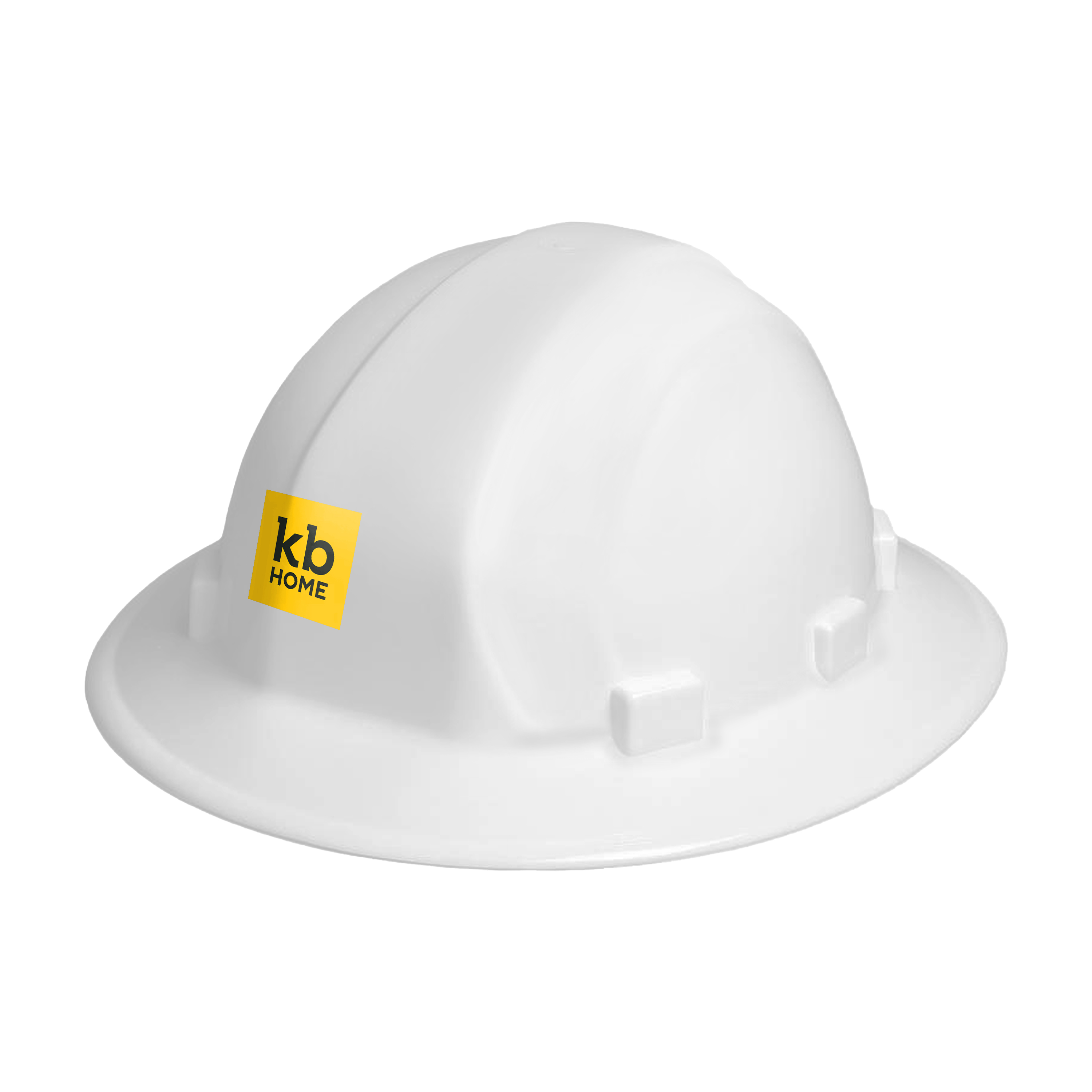 KB White hard hat